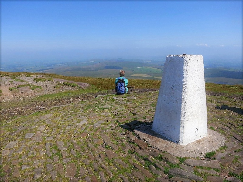 Pendle Hill trig point