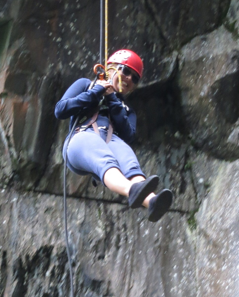 Abseiling Lake District
